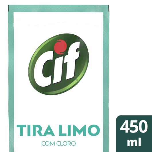 Desinfetante Tira-Limo Cif Sachê 450ml Refil Econômico - Imagem em destaque
