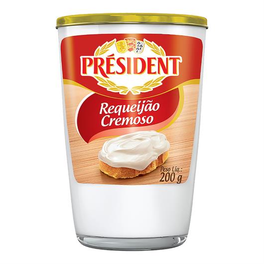 Requeijão President cremoso Copo 200g - Imagem em destaque