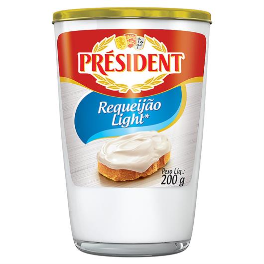 Requeijão President light Copo 200g - Imagem em destaque