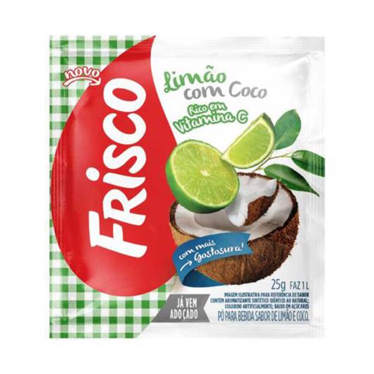 Suco em Pó Refresco Frisco Limão com Coco Sachê 25G - Imagem em destaque