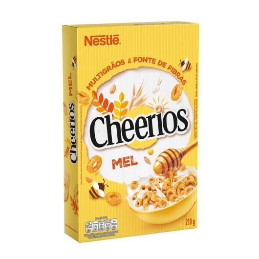 Cereal matinal Nestlé Cheerios integral mel 210g - Imagem em destaque