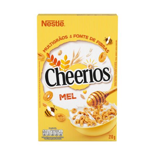 Cereal matinal Nestlé Cheerios integral mel 210g - Imagem em destaque