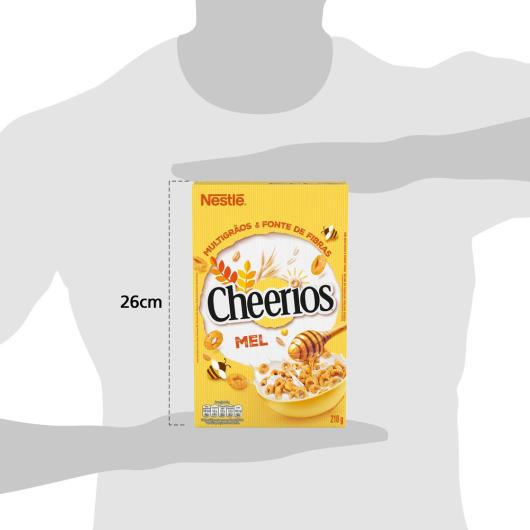 Cereal matinal Nestlé Cheerios integral mel 210g - Imagem em destaque