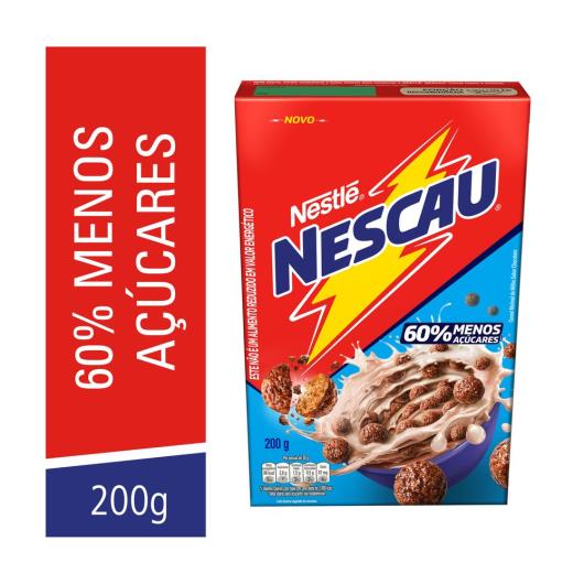 Cereal matinal Nestlé Nescau 60% menos açúcar 200g - Imagem em destaque