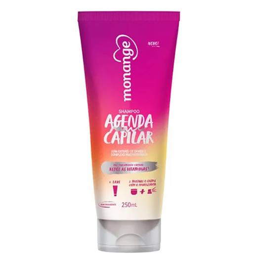 Shampoo Monange Agenda Capilar 250ml - Imagem em destaque