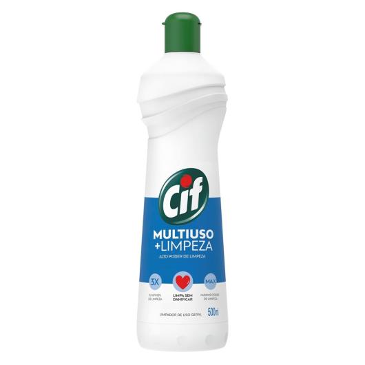 Limpador Cif Multiuso +Limpeza Squeeze 500ml - Imagem em destaque