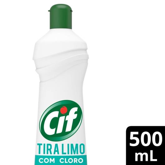 Desinfetante de Banheiro Especialista Cif Tira Limo Com Cloro Squeeze 500ml - Imagem em destaque