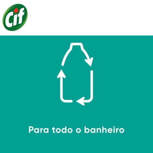 Desinfetante de Banheiro Especialista Cif Tira Limo Com Cloro Squeeze 500ml - Imagem em destaque