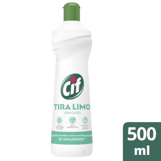 Limpador Cif Tira Limo Com Cloro 500ml Squeeze - Imagem em destaque