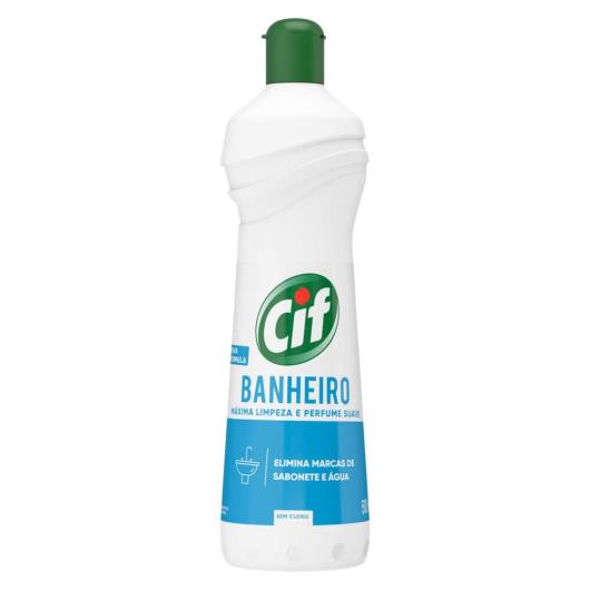 Limpador Especialista Cif Banheiro Sem Cloro Squeeze 500ml - Imagem em destaque