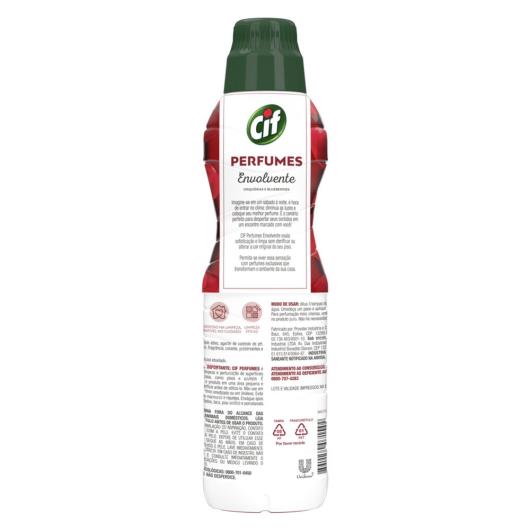 Limpador Perfumado Cif Perfumes Envolvente Frasco 450ML - Imagem em destaque