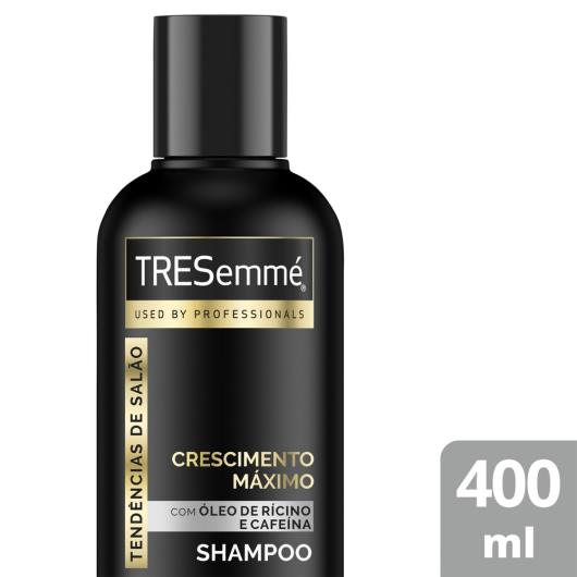 Shampoo TRESemmé Crescimento Máximo com Cafeína e Óleo de Rícino 400ml - Imagem em destaque