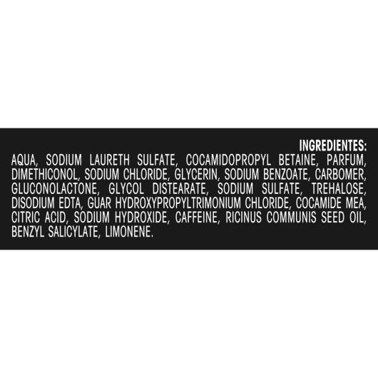 Shampoo TRESemmé Crescimento Máximo com Cafeína e Óleo de Rícino 400ml - Imagem em destaque