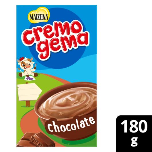 Cremogema Maizena Chocolate 180g - Imagem em destaque