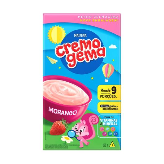 Mingau Morango Cremogema 180g - Imagem em destaque