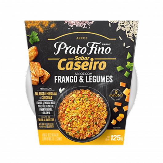 Arroz Prato Fino sabor caseiro frango e legumes 125g - Imagem em destaque