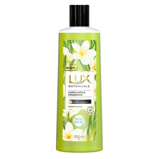 Sabonete Liquido Para o Corpo Lux Botanicals Capim Limão e Frangipani 250ml - Imagem em destaque