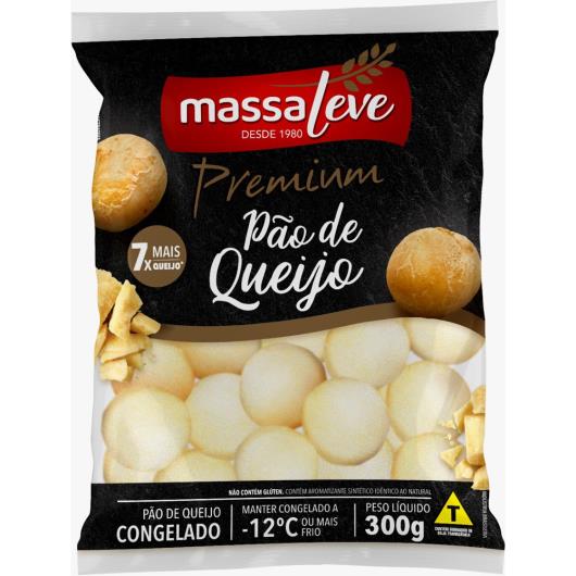 Pão de Queijo Massa Leve premium Congelado 300g - Imagem em destaque