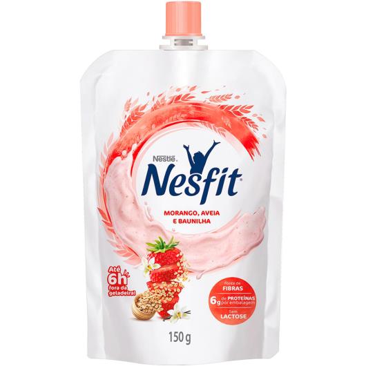 Iogurte Nesfit Morango, Aveia e Baunilha Sem Lactose 150g - Imagem em destaque