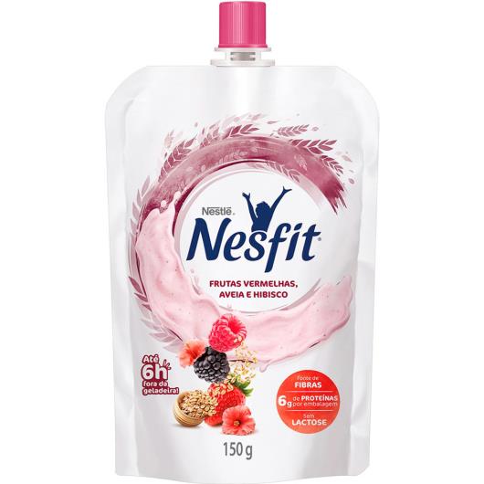Iogurte Nesfit Frutas Vermelhas, Aveia e Hibisco Sem Lactose 150g - Imagem em destaque