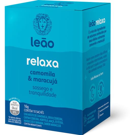 Chá Leão funcional relaxa 16g - Imagem em destaque