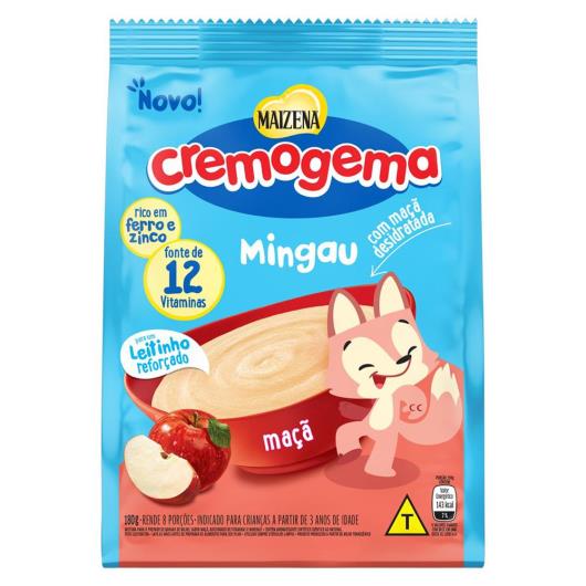 Mingau Maizena Cremogema sabor maçã 180g - Imagem em destaque