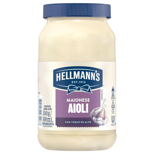 Maionese Hellmann's Aioli 500g - Imagem em destaque