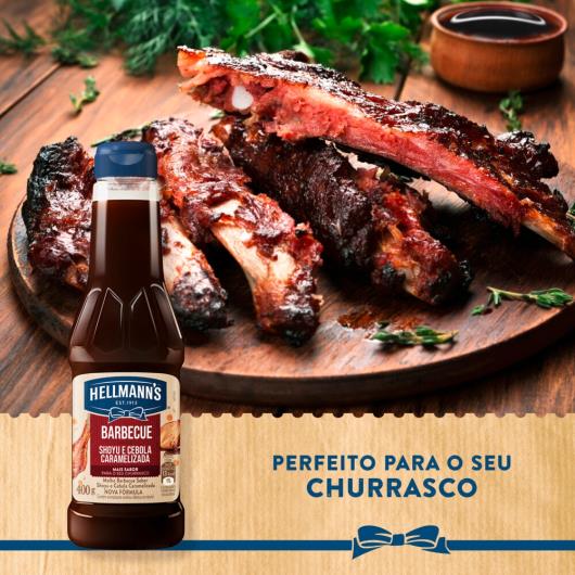 Molho Barbecue Hellmann's Shoyu e Cebola Caramelizada 400 GR - Imagem em destaque