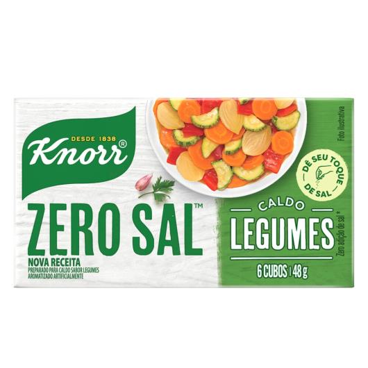 Caldo Knorr Zero Sal Legumes 48g 6 cubos - Imagem em destaque