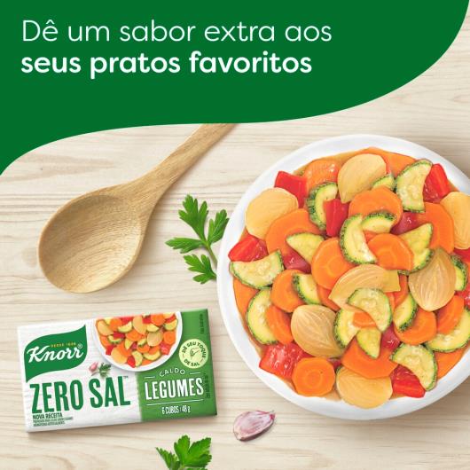 Caldo Knorr Zero Sal Legumes 48g 6 cubos - Imagem em destaque