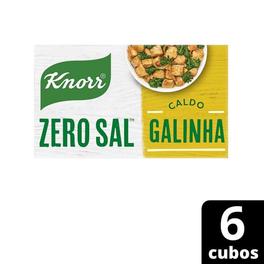 Caldo Knorr Zero Sal Galinha 48g 6 cubos - Imagem em destaque