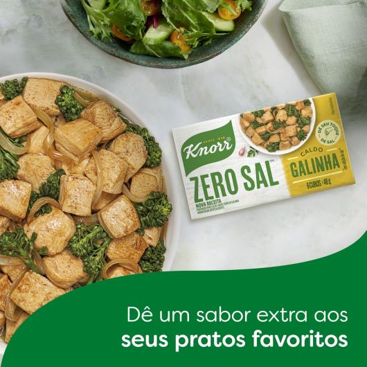 Caldo Knorr Zero Sal Galinha 48g 6 cubos - Imagem em destaque