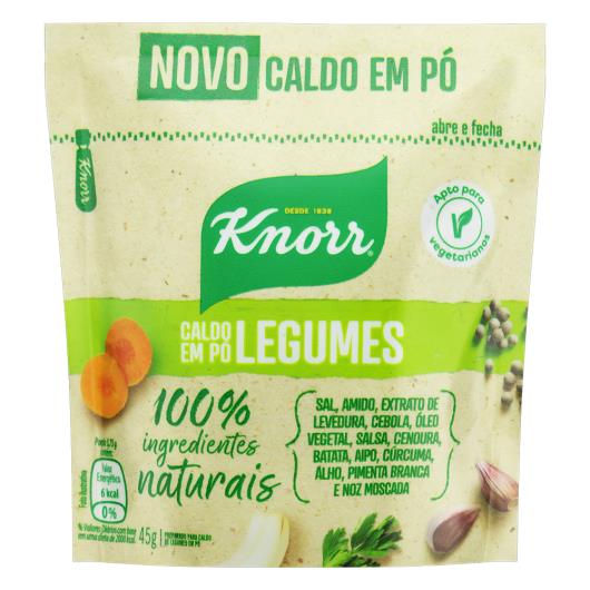 Caldo em pó Knorr sabor legumes Pouch 45g - Imagem em destaque