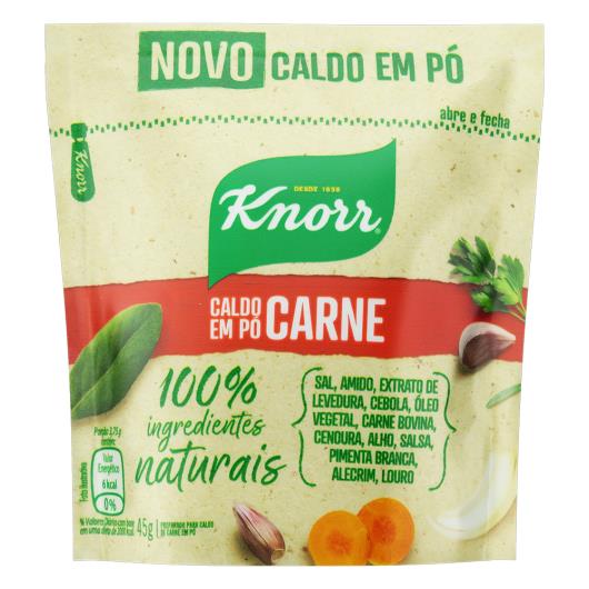 Caldo em pó Knorr sabor carne Pouch 45g - Imagem em destaque