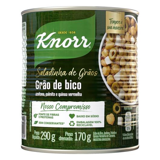 Saladinha em grãos Knorr grão de bico conserva 170g - Imagem em destaque