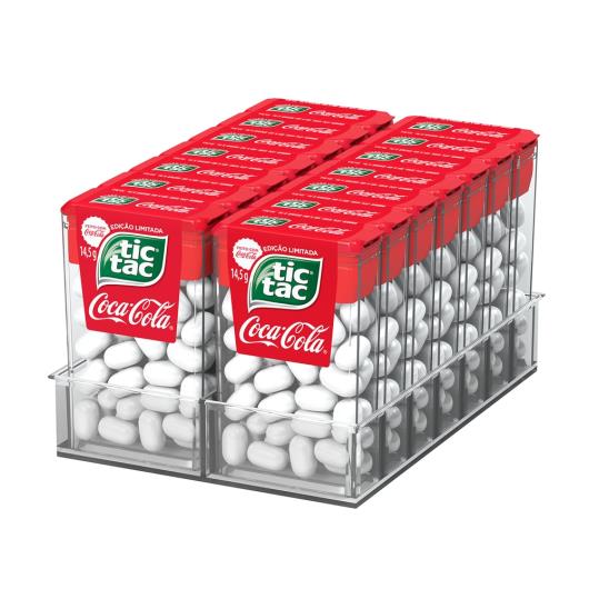 Tic Tac Pastilha Doce Sabor Coca Cola 14,5g - Imagem em destaque
