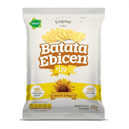 Batata Ebicen Lisa 40g - Imagem em destaque