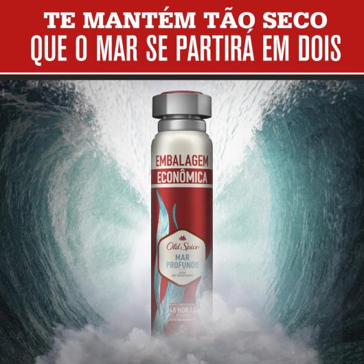 Antitranspirante Spray Mar Profundo Old Spice 200ml Embalagem Econômica - Imagem em destaque