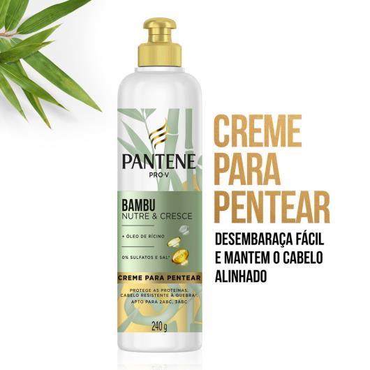 Creme para Pentear Pantene Bambu 240g - Imagem em destaque