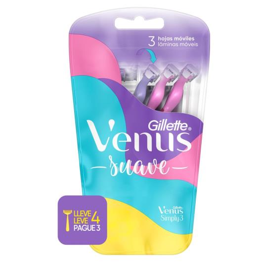 Aparelho de Depilação Gillette Venus Simply 4 unidades - Imagem em destaque