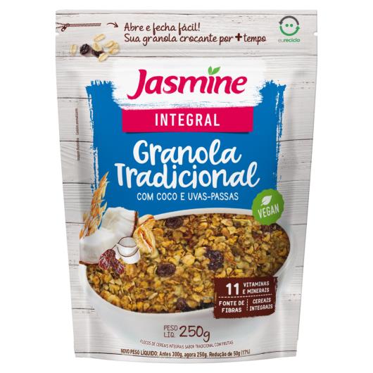 Granola Tradicional Jasmine Pouch 250g - Imagem em destaque