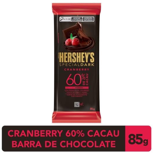 Chocolate Hershey's Special Dark Cranberry 60% 85g - Imagem em destaque