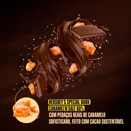 Chocolate Hershey's Special Dark Caramel'n'Salt 60% Com 85g - Imagem em destaque