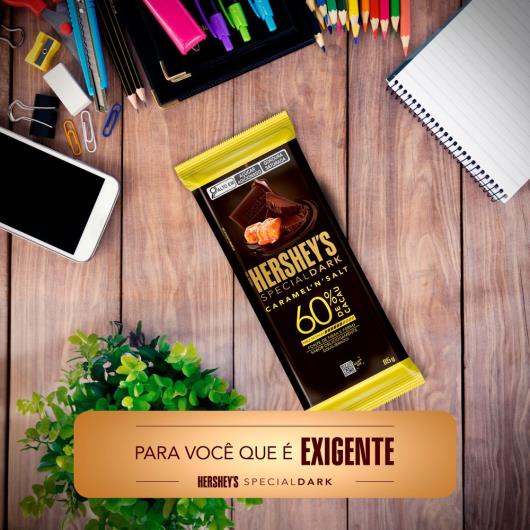 Chocolate Hershey's Special Dark Caramel'n'Salt 60% Com 85g - Imagem em destaque