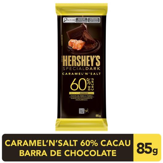 Chocolate Hershey's Special Dark Caramel'n'Salt 60% Com 85g - Imagem em destaque