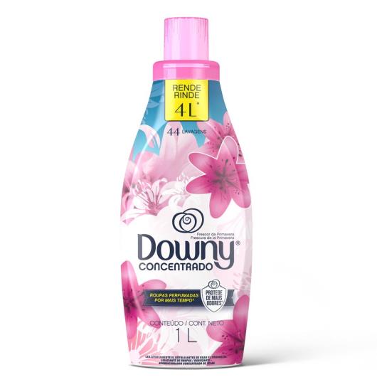 Amaciante de Roupa Concentrado Frescor da Primavera Downy Frasco 1l - Imagem em destaque