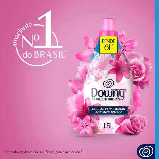 Amaciante concentrado Downy frescor da primavera 1,5L - Imagem em destaque