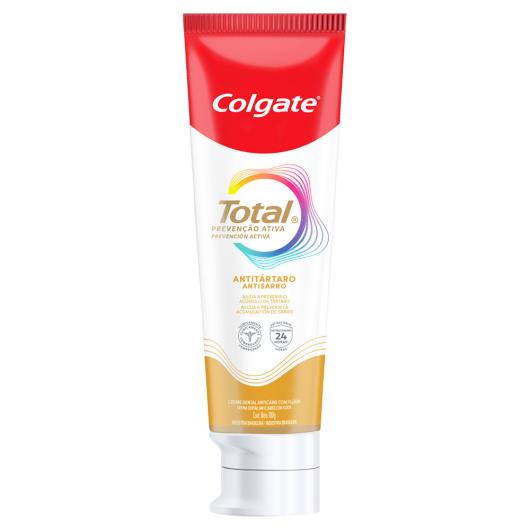 Creme Dental Antitártaro Colgate Total Prevenção Ativa 180g Leve Mais Pague Menos - Imagem em destaque