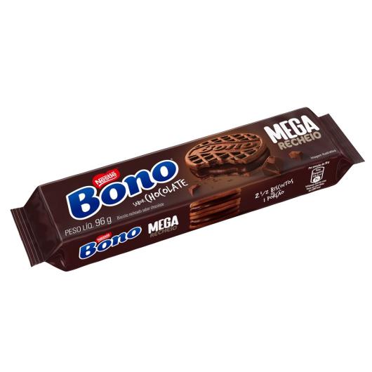 Biscoito BONO Recheado Chocolate Mega 96g - Imagem em destaque