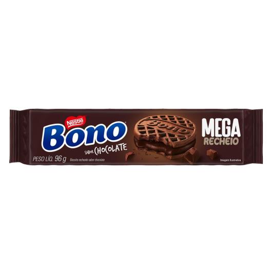 Biscoito BONO Recheado Chocolate Mega 96g - Imagem em destaque